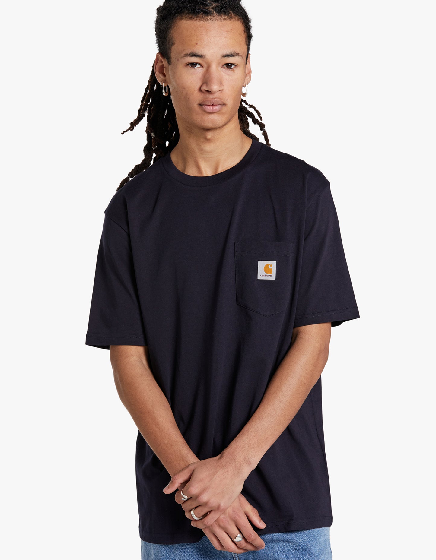 S/S Pocket T Shirt - Dark Navy