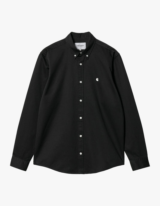 L/S Madison Shirt - Black/Wax