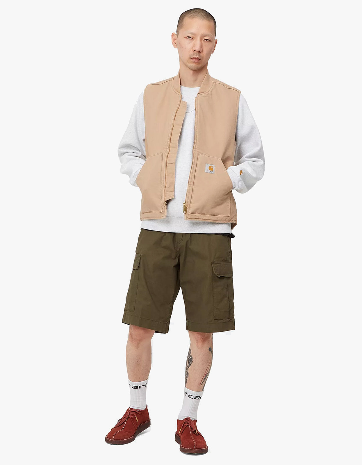 Regular Cargo Short - Cypress Rinsed