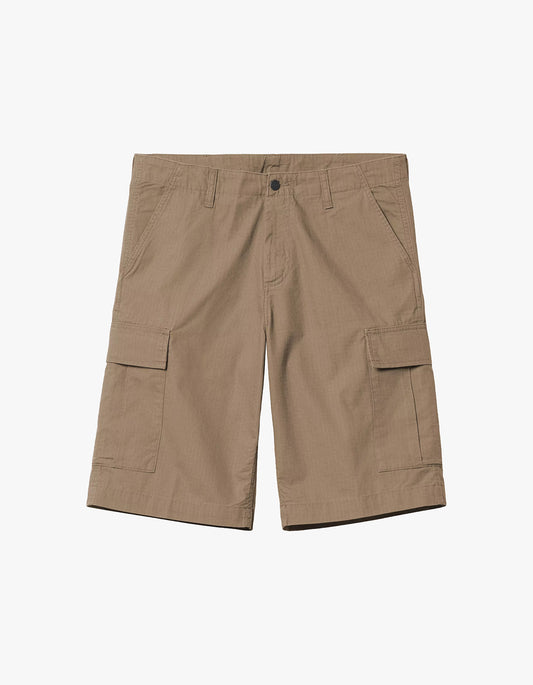 Regular Cargo Short - Leather Rinsed