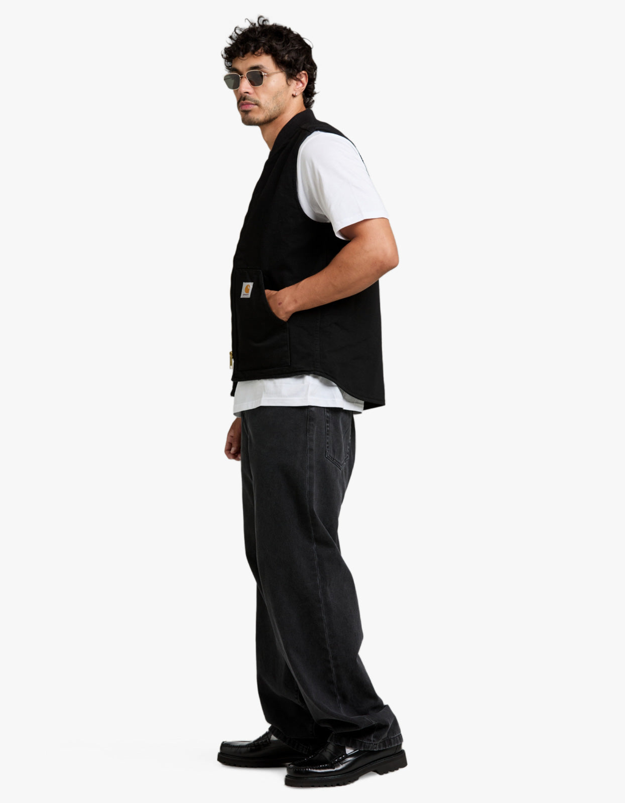 Classic Vest - Black Rinsed – Superette