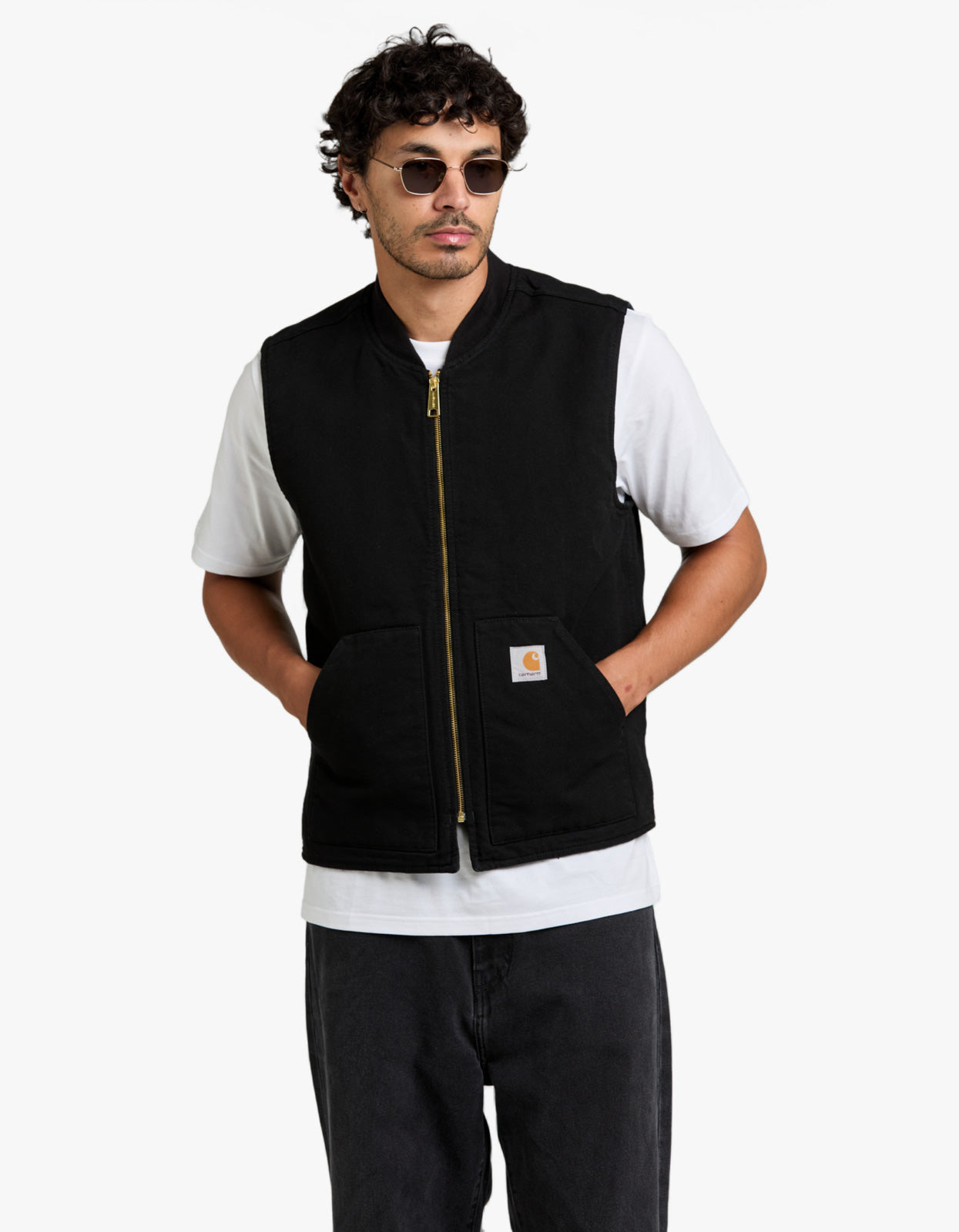 Classic Vest - Black Rinsed – Superette