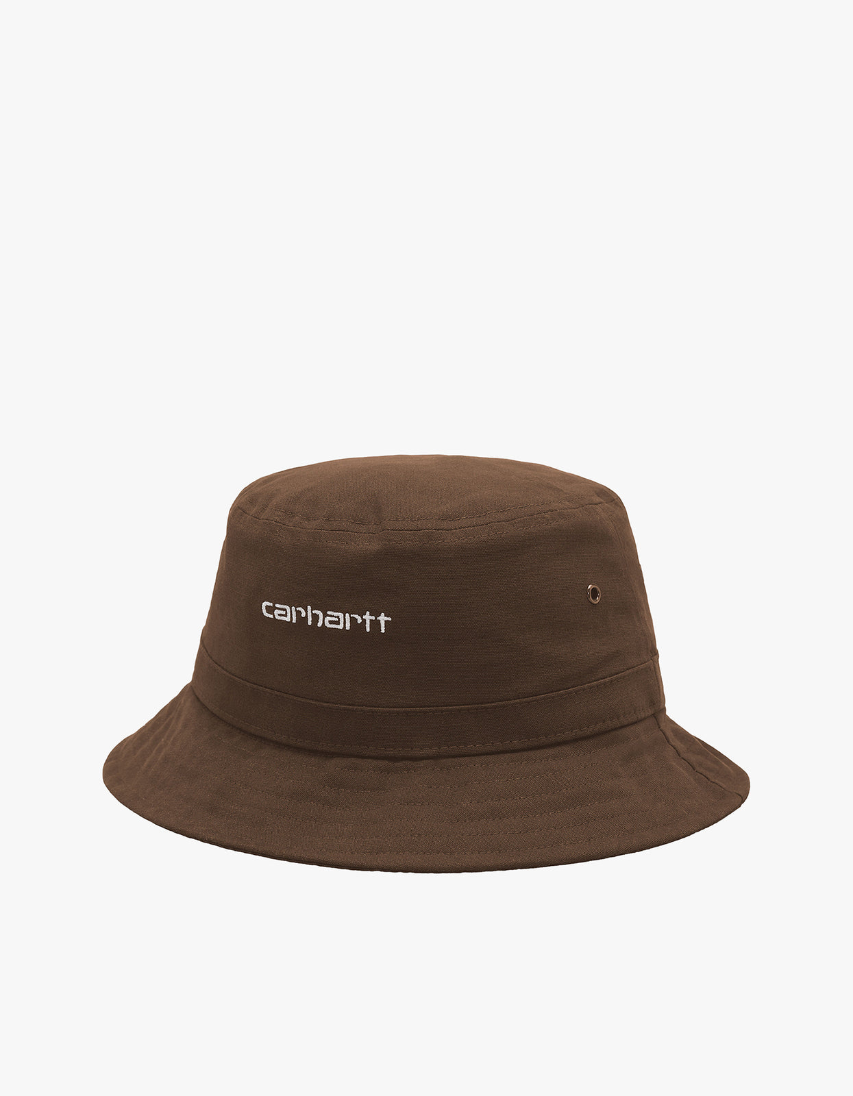 Superette | Script Bucket Hat - Tamarind/White