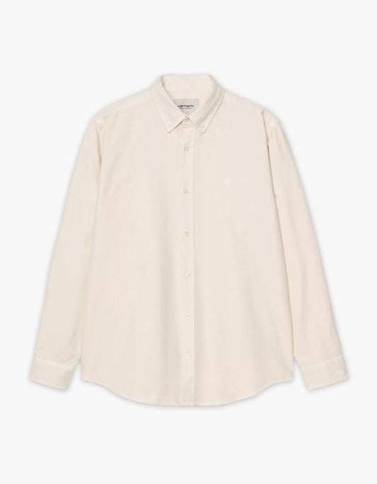 L/S Bolton Shirt - Salt
