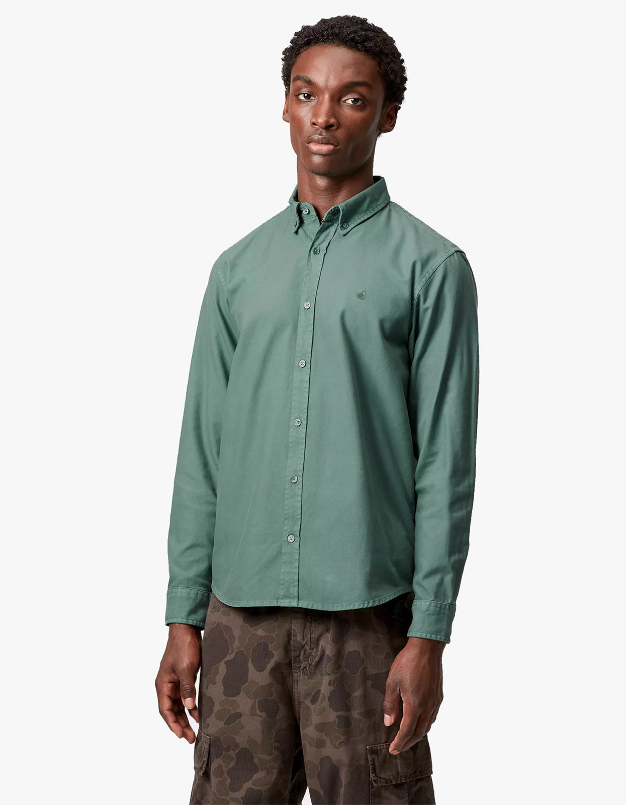 L/S Bolton Shirt - Silver Pine