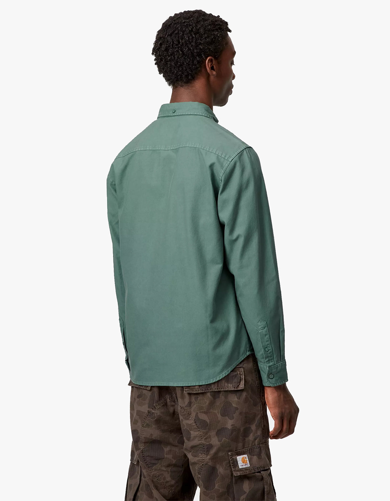 L/S Bolton Shirt - Silver Pine