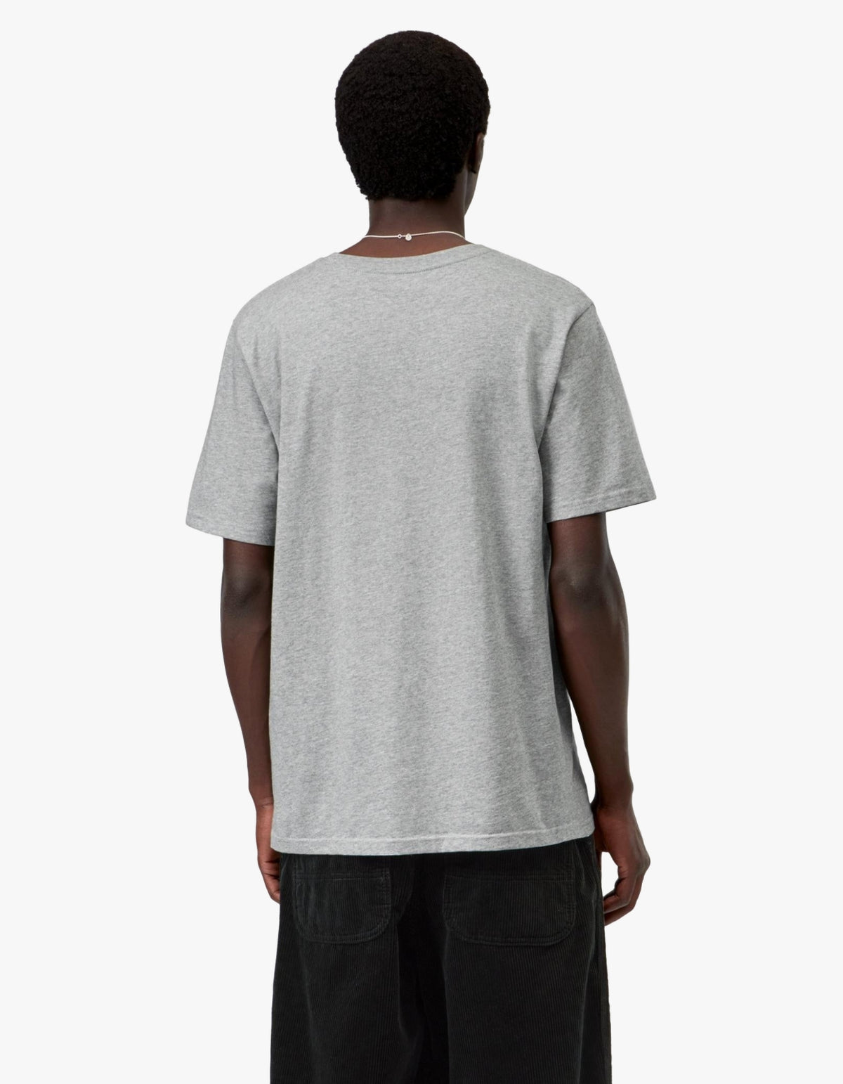S/S Pocket T-Shirt - Grey Heather