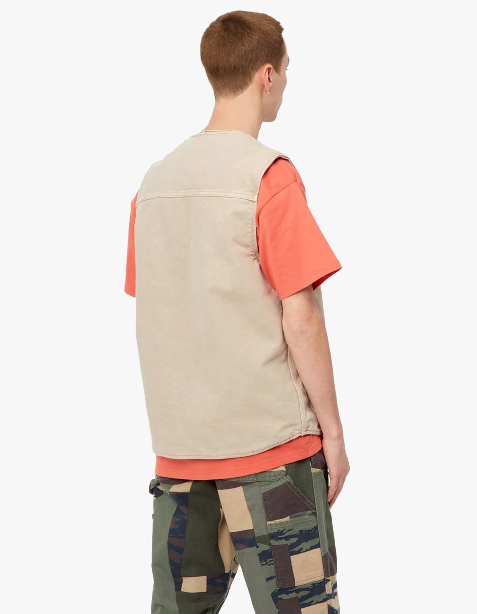 Superette | Arbor Vest - Dusty H Brown Faded