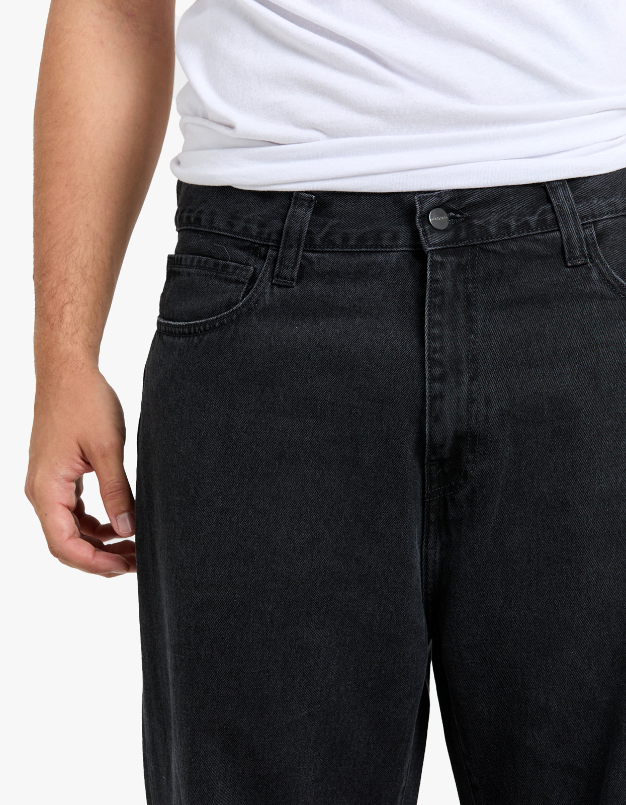 Landon Pant - Black Stone Washed