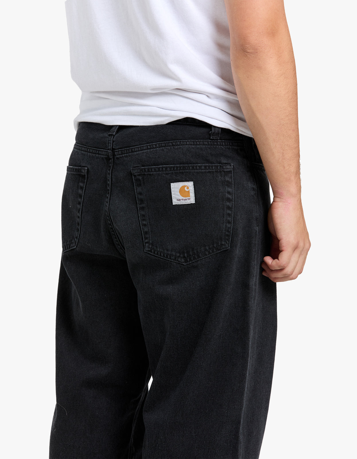 Landon Pant - Black Stone Washed