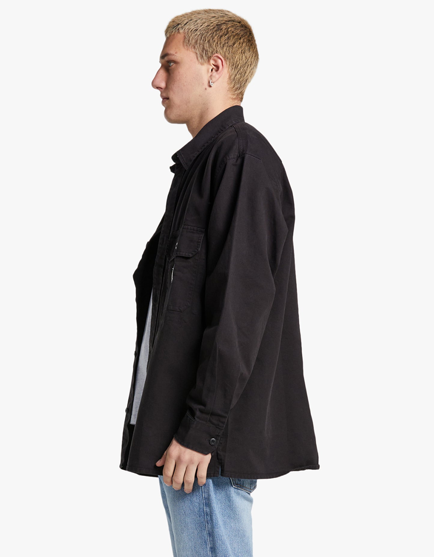 Reno Shirt Jac - Black