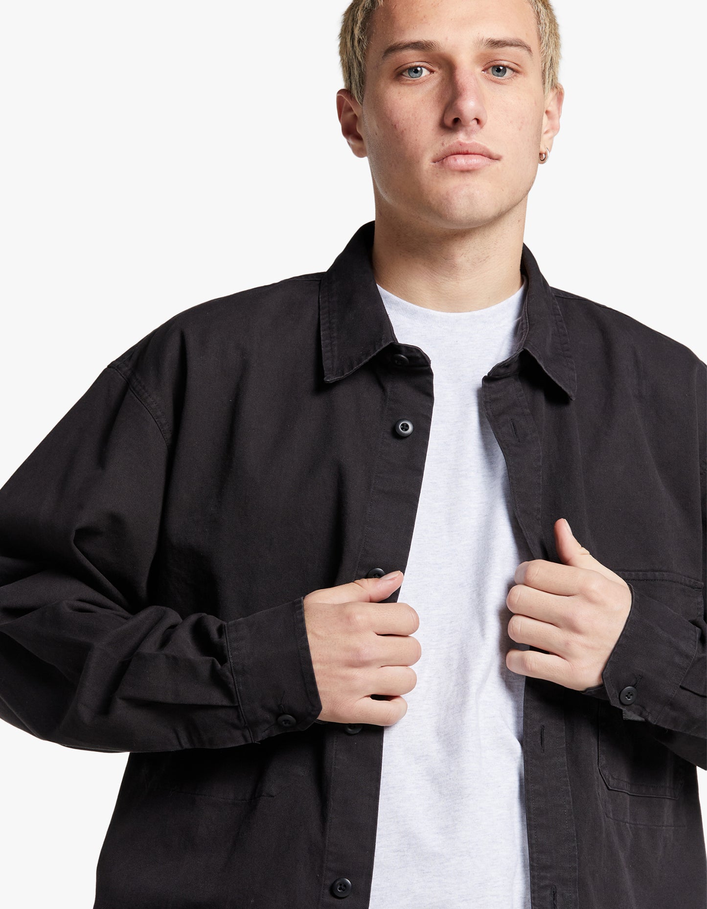 Reno Shirt Jac - Black
