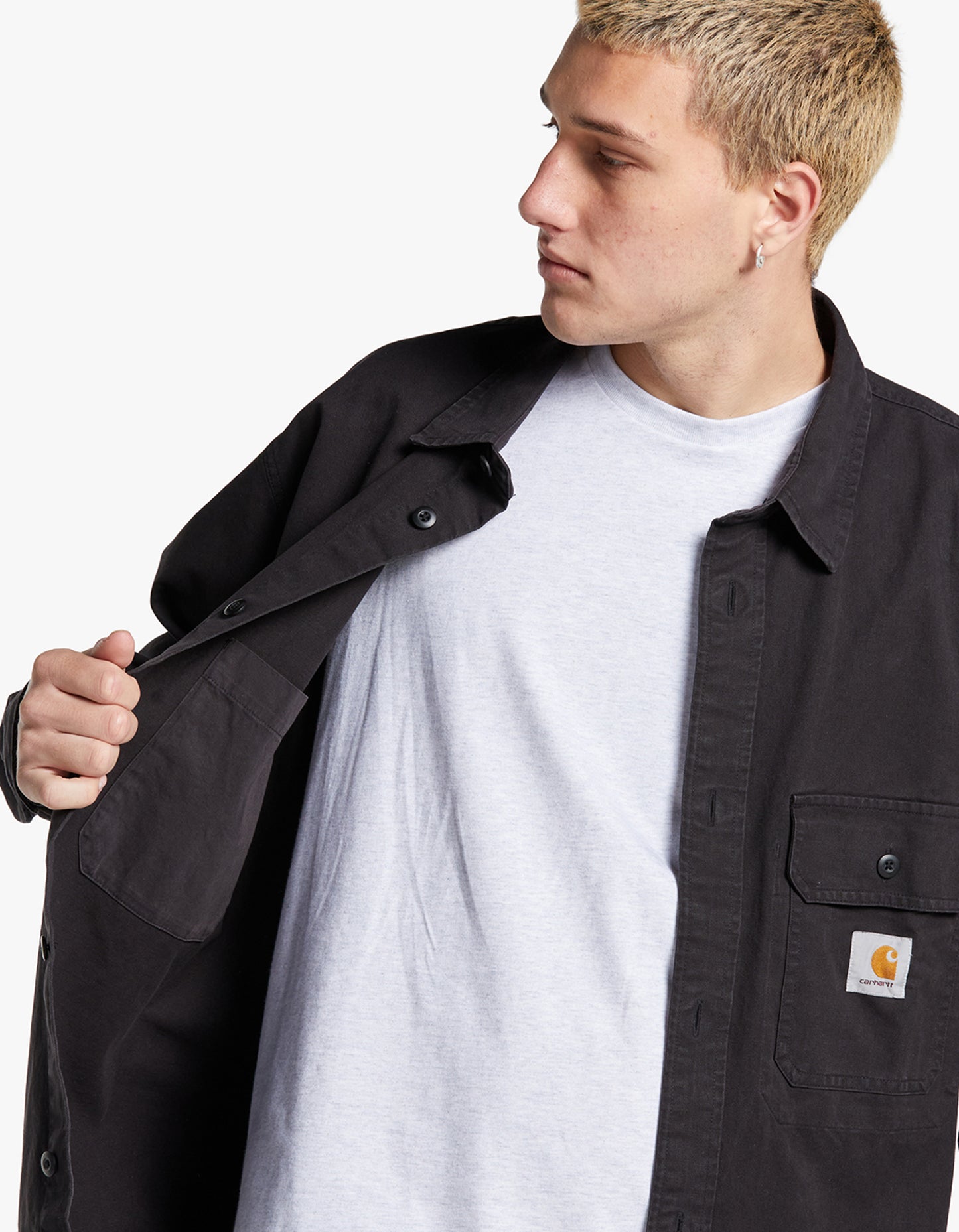 Reno Shirt Jac - Black