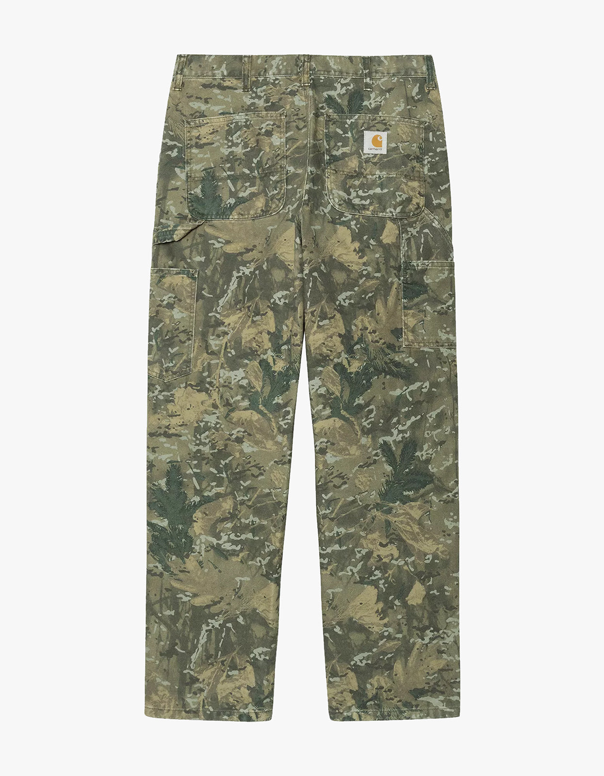 Single Knee Pant - Camo Combi, Greenstone Washed