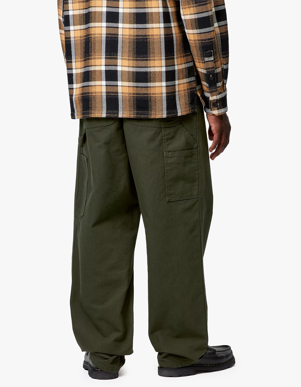 Single Knee Pant - Olive Rinsed