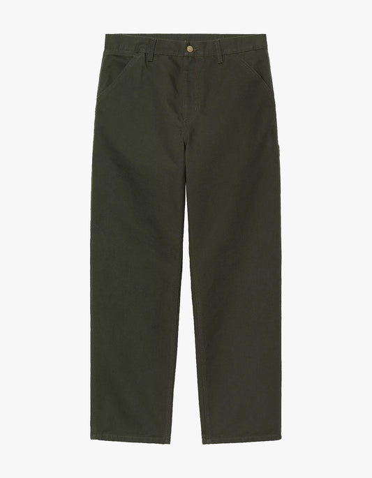 Single Knee Pant - Olive Rinsed