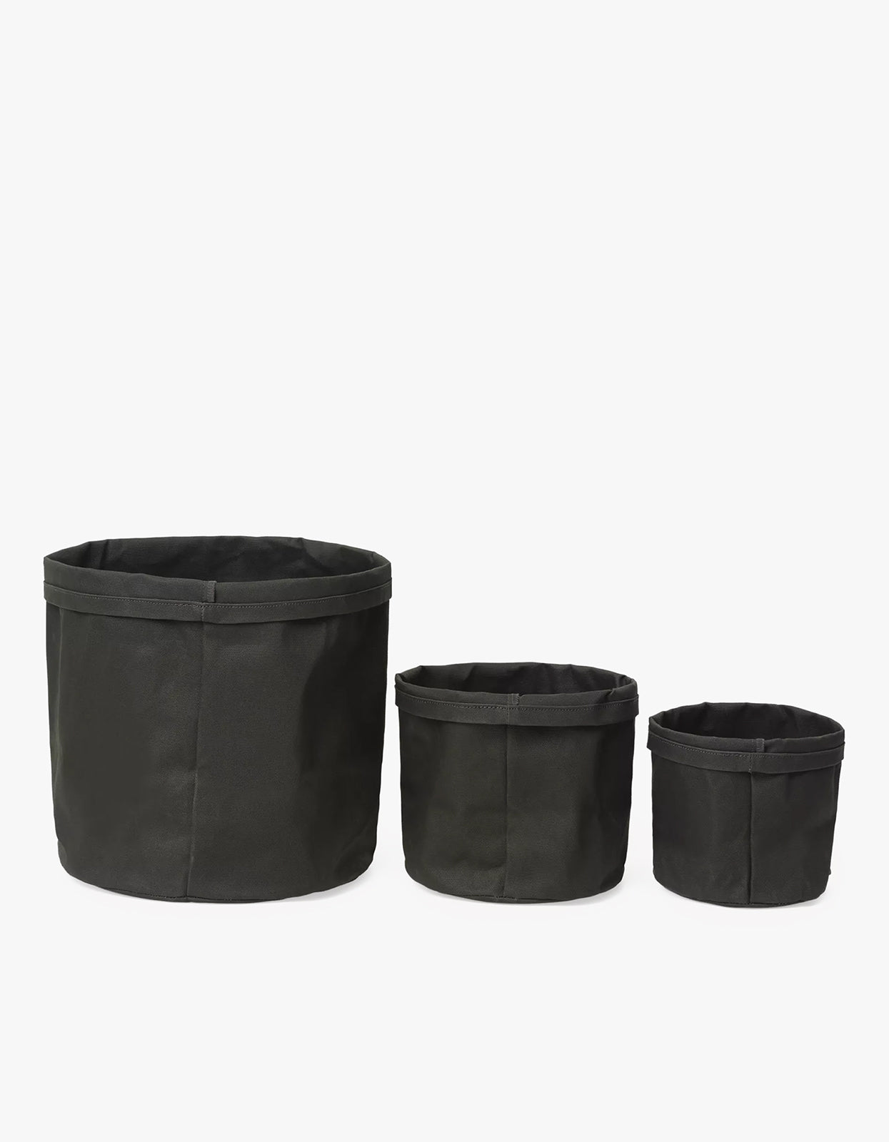 Canvas Planter Set - Olive