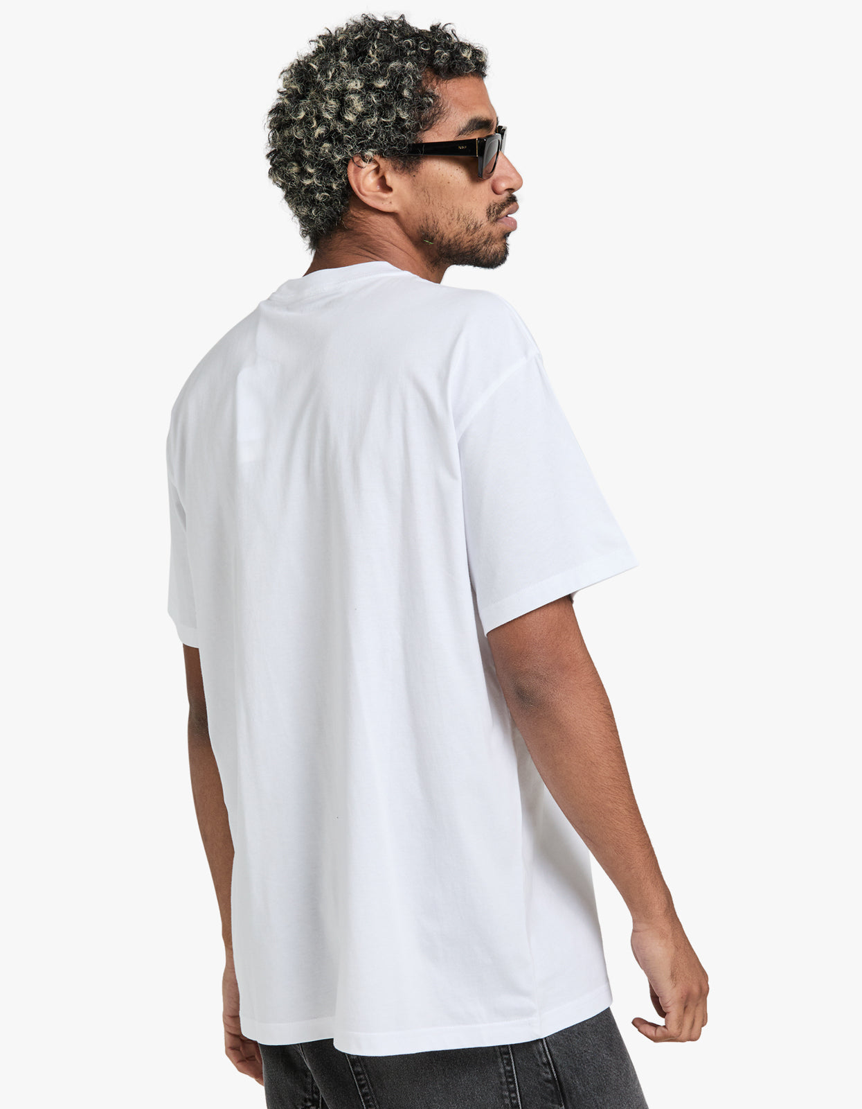 S/S Pocket Heart T Shirt - White/Red