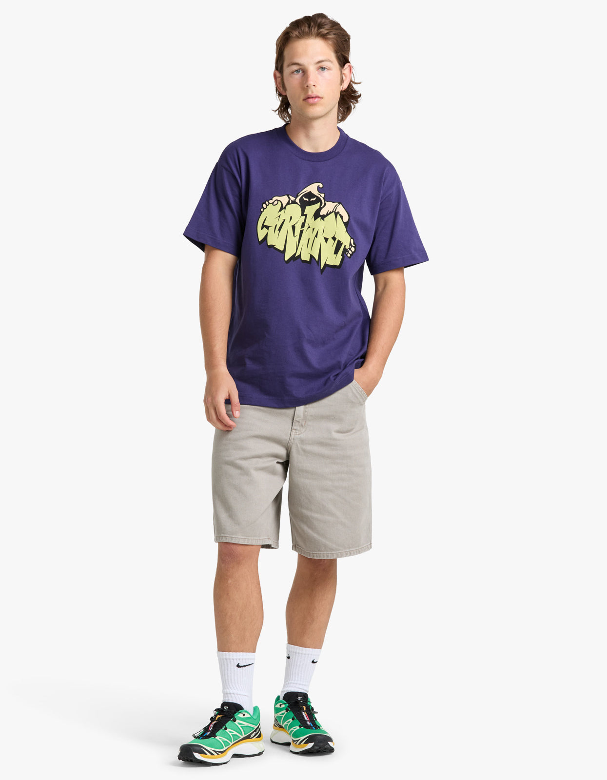 S/S Yute T Shirt - Aura