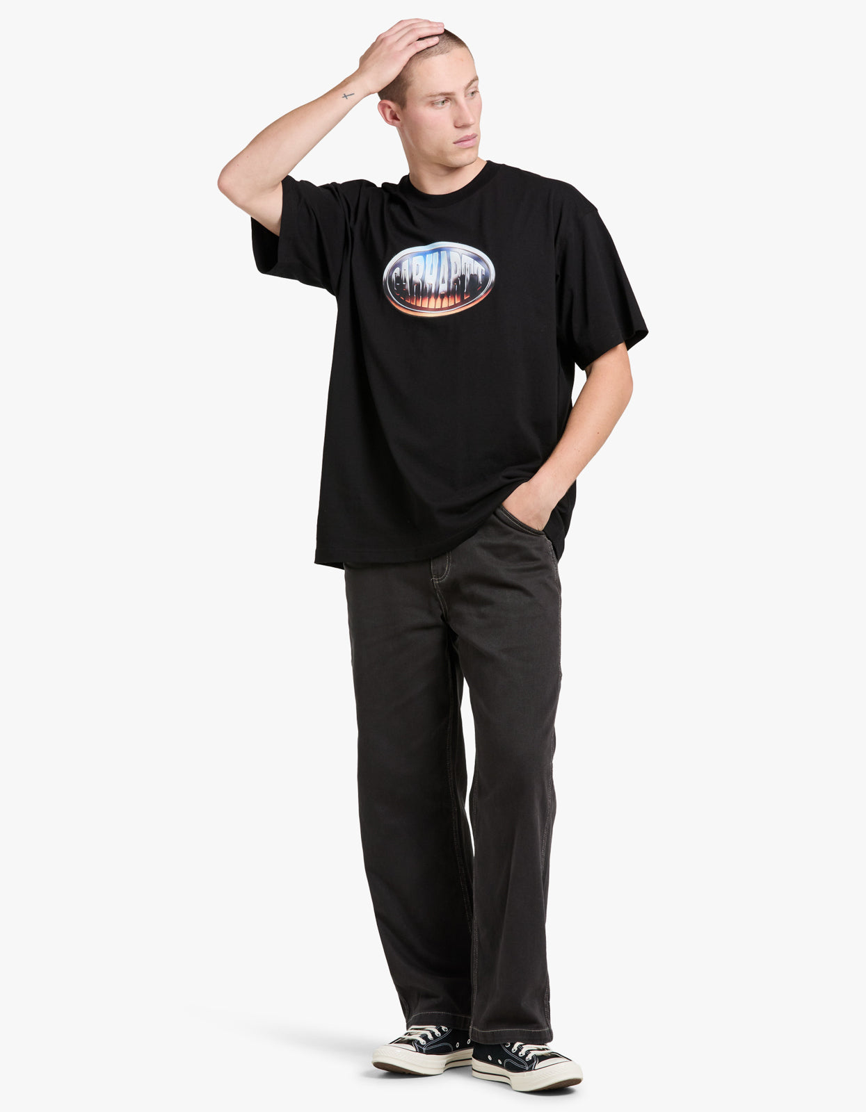 S/S Big Time T Shirt - Black