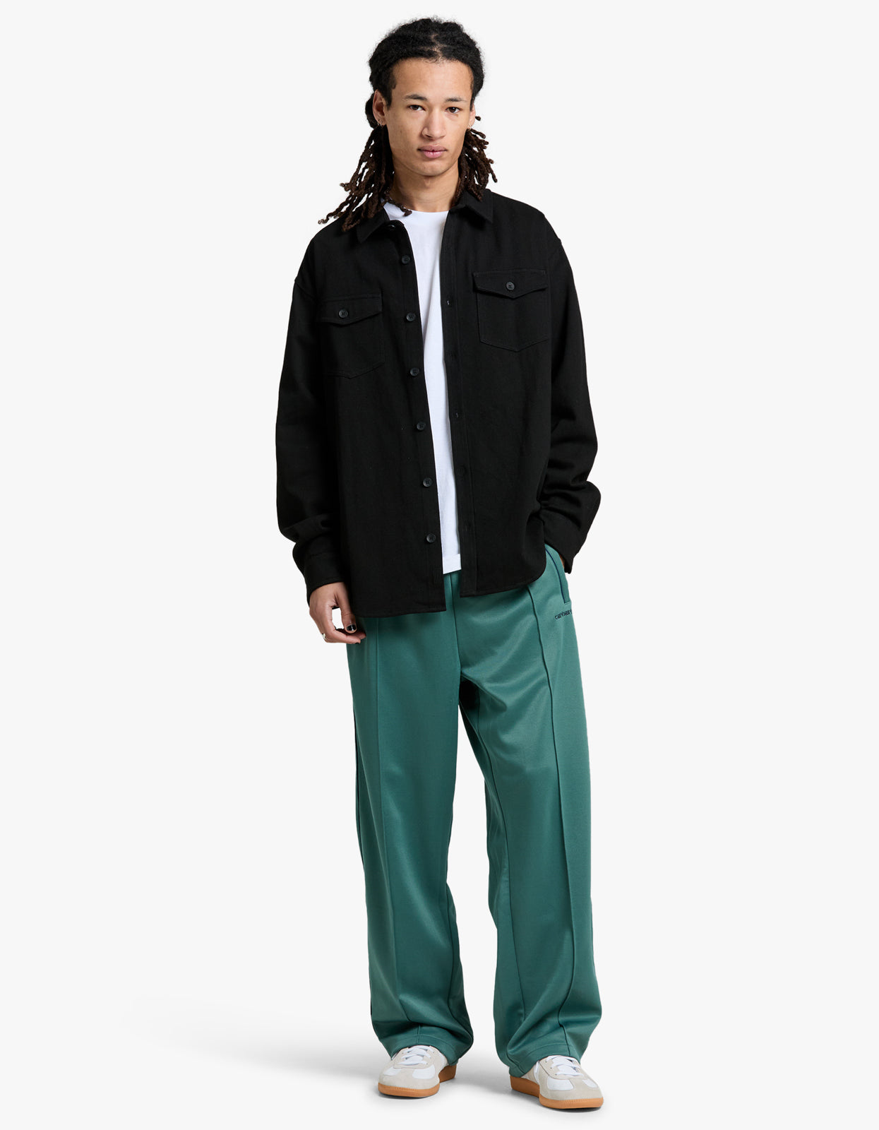 Benford Pant - Silver Pine/Ink