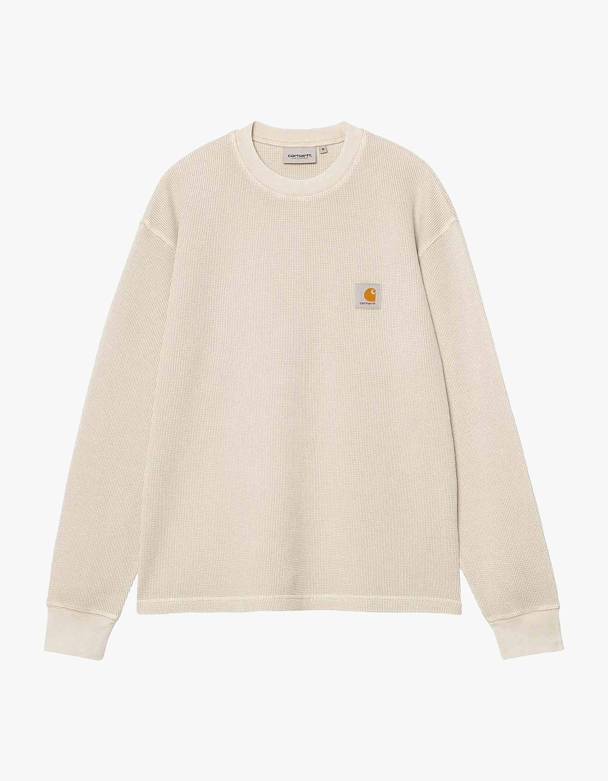 L/S Vista Waffle T Shirt - Fleur De Sel Garment Dyed