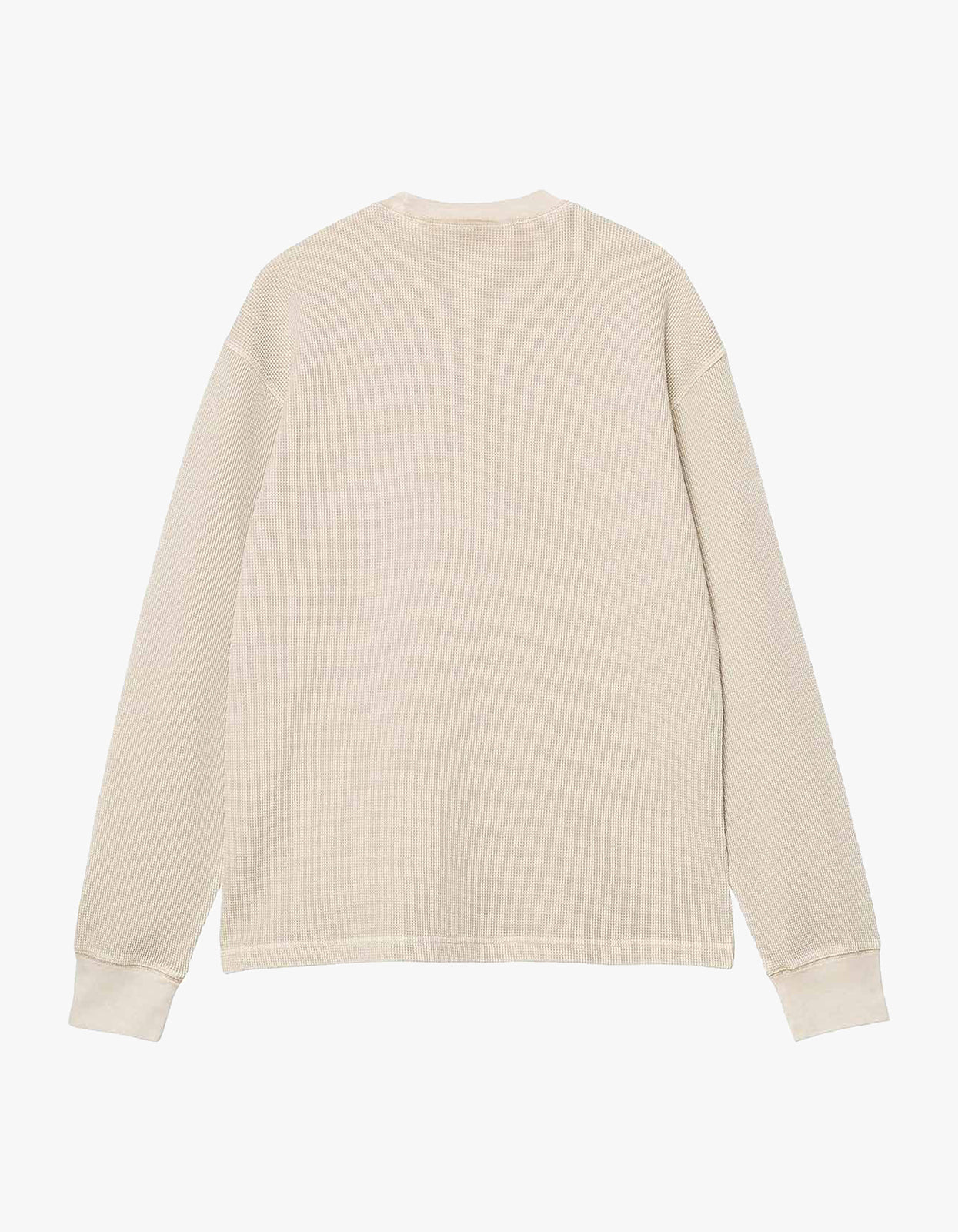 L/S Vista Waffle T Shirt - Fleur De Sel Garment Dyed