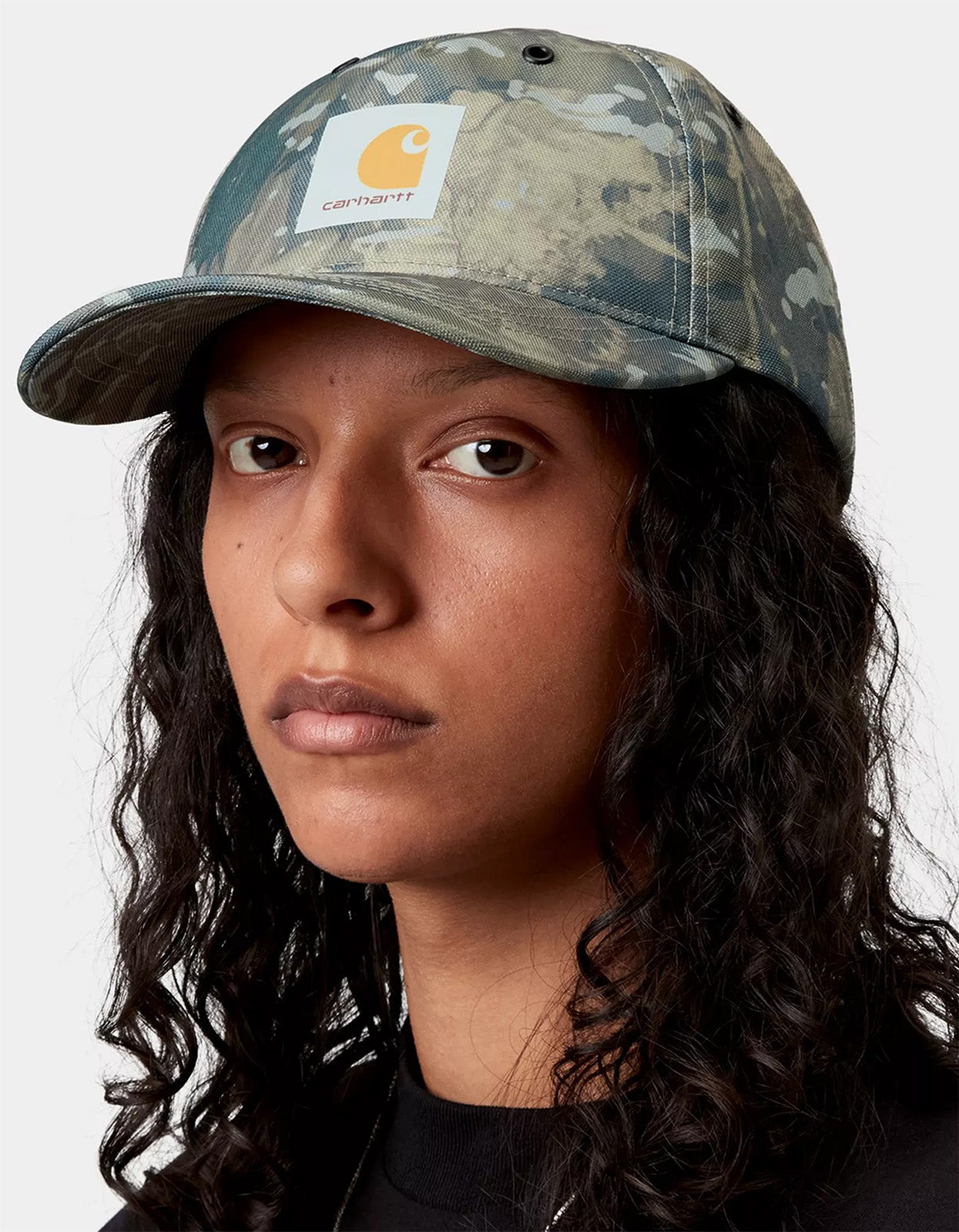 Holden Cap - Camo Combi, Green/Black