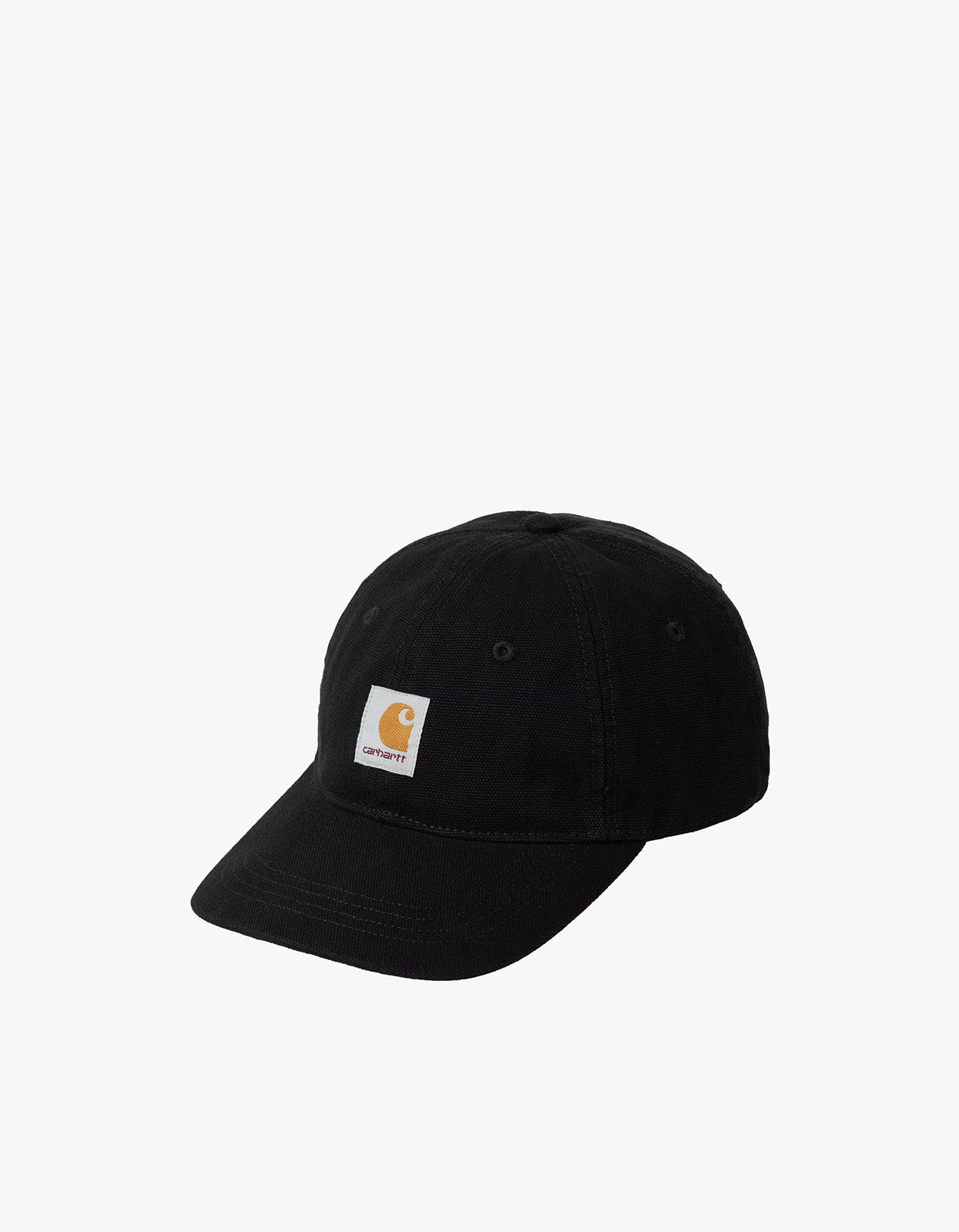 Selby Canvas Cap - Black Stone Washed