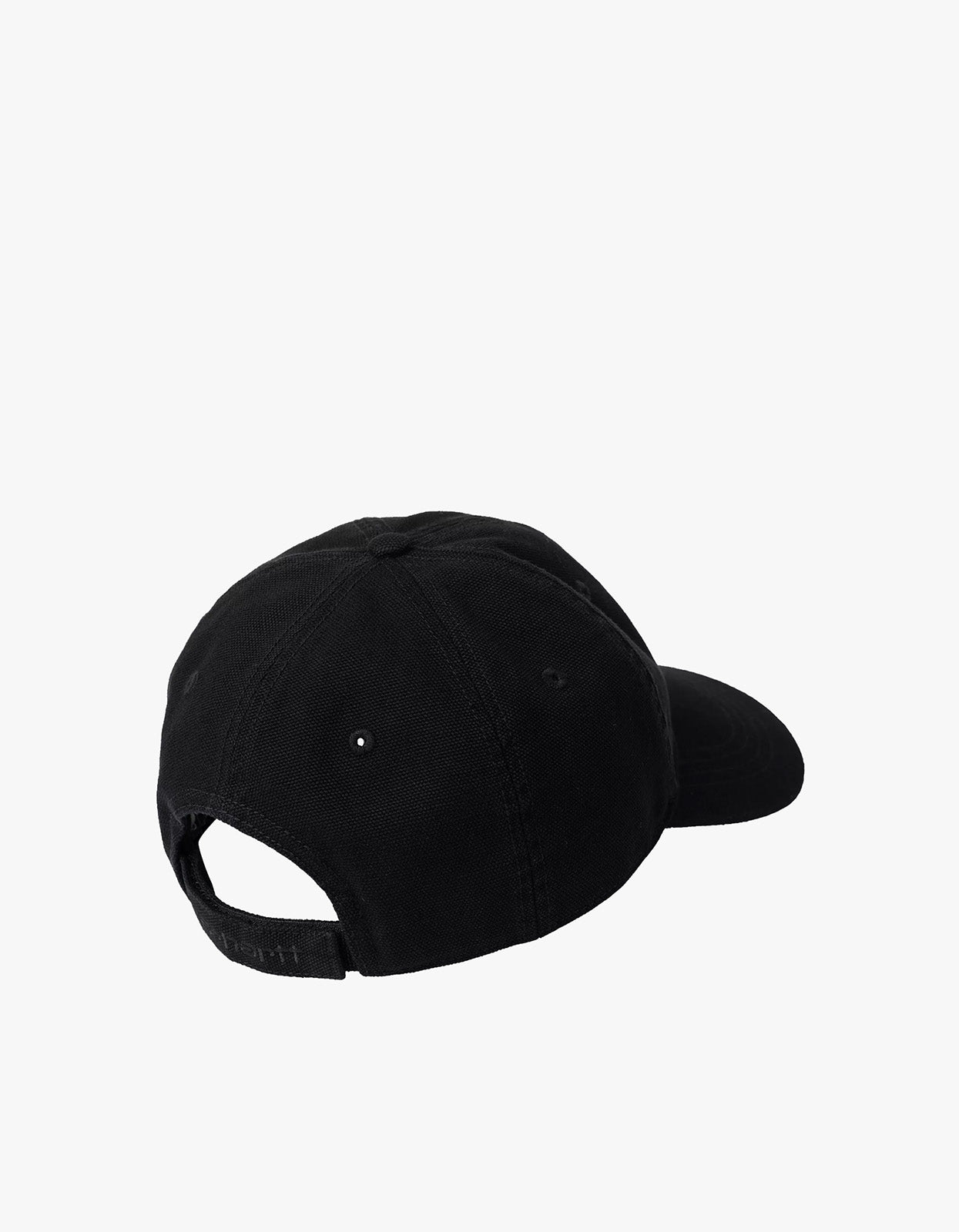 Selby Canvas Cap - Black Stone Washed