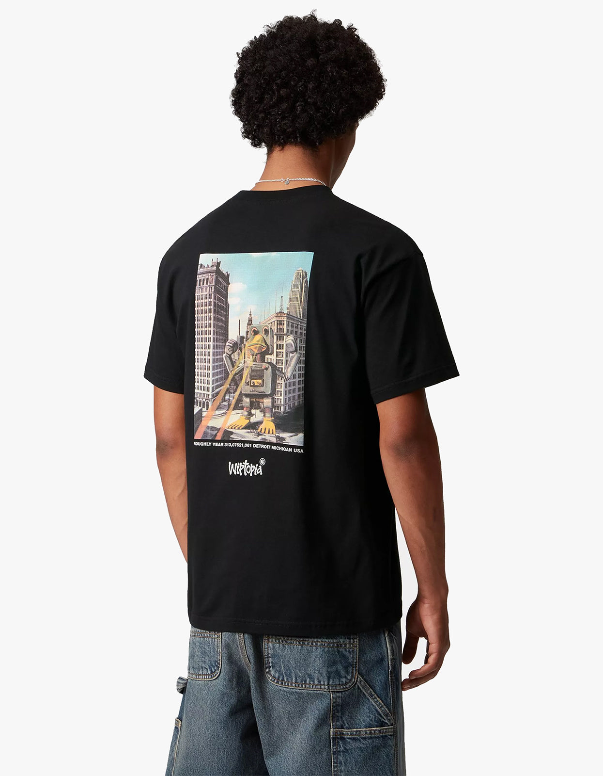 S/S Wiptopia T Shirt - Black