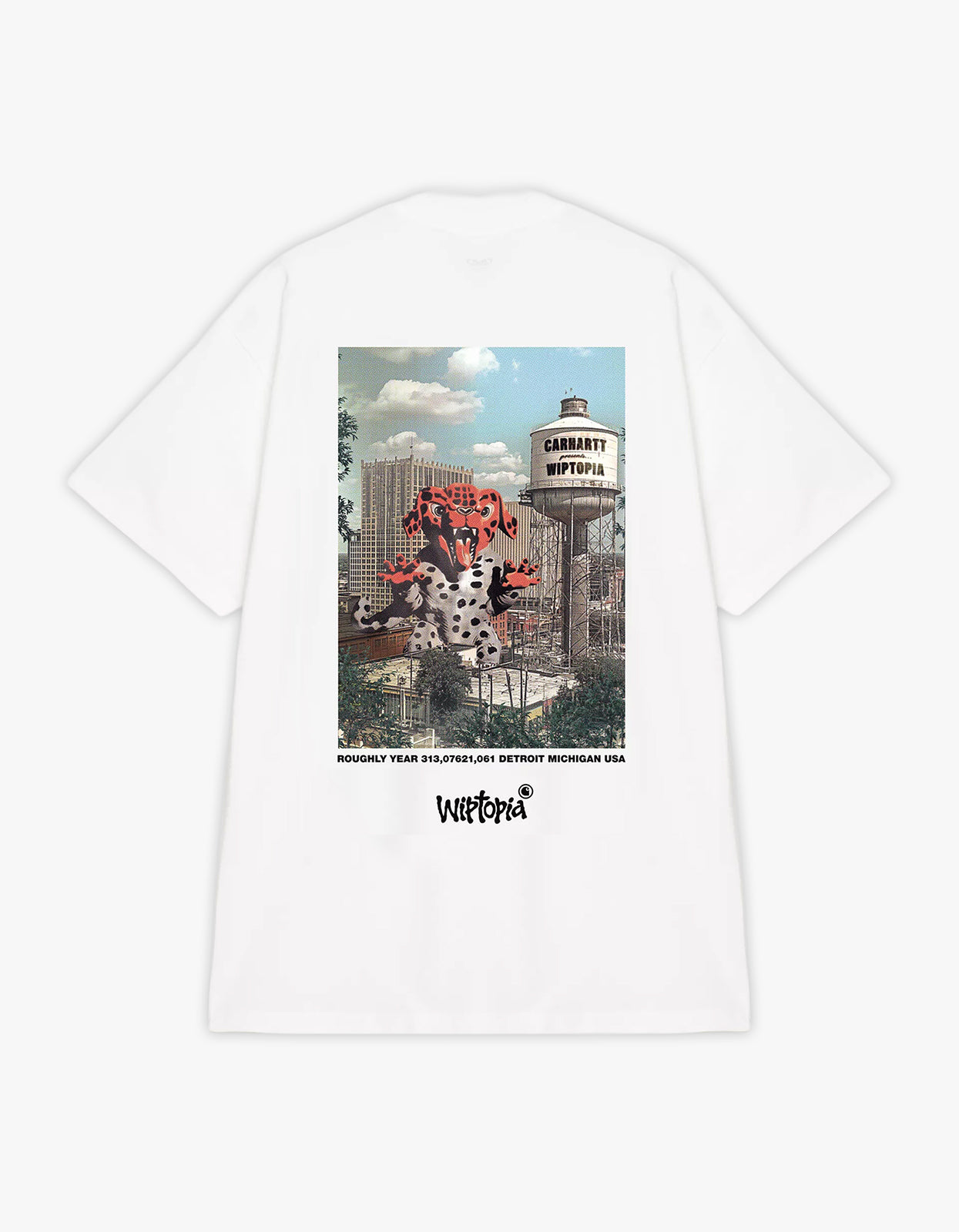 S/S Wiptopia T Shirt - White
