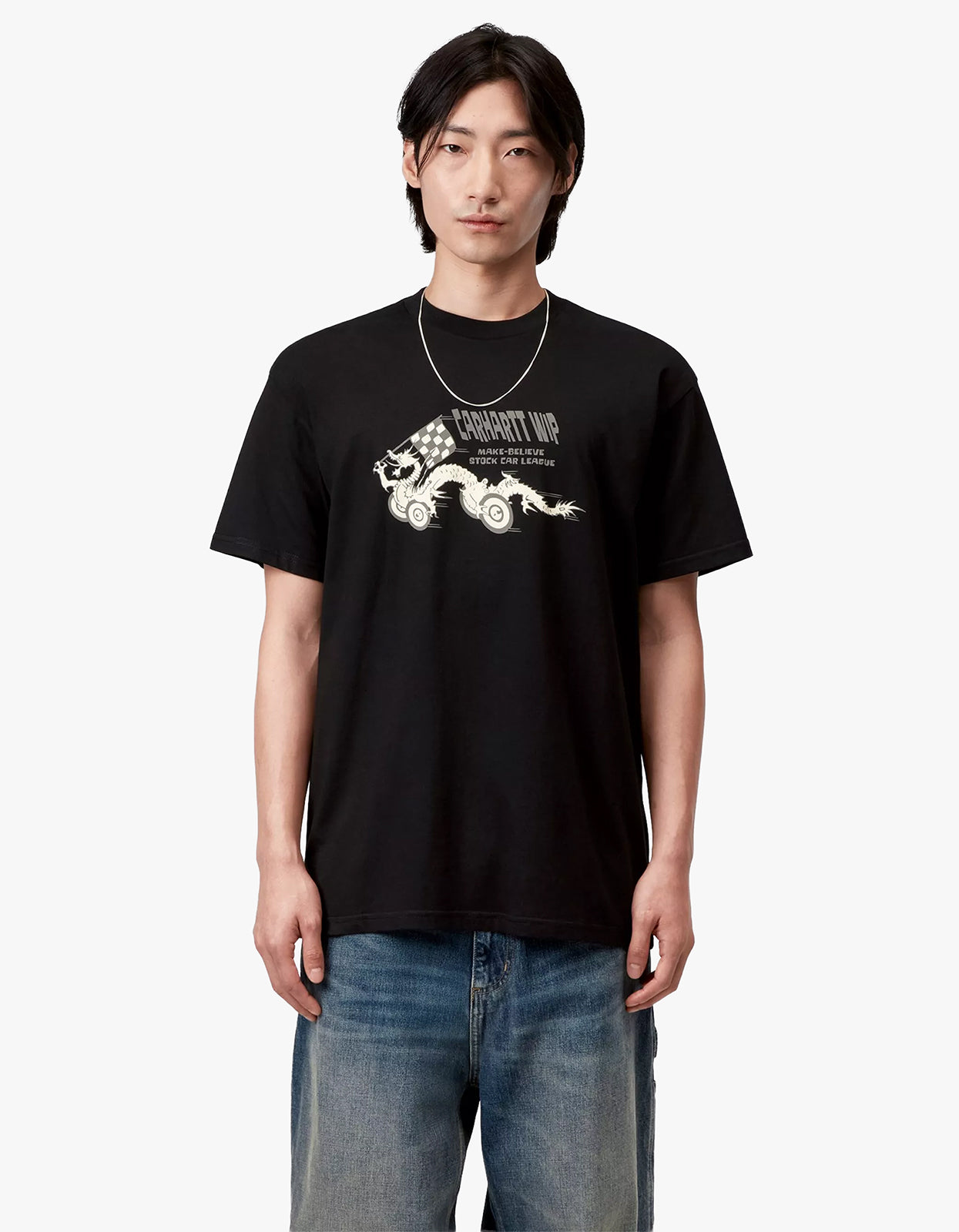 S/S Make Believe League T Shirt - Black