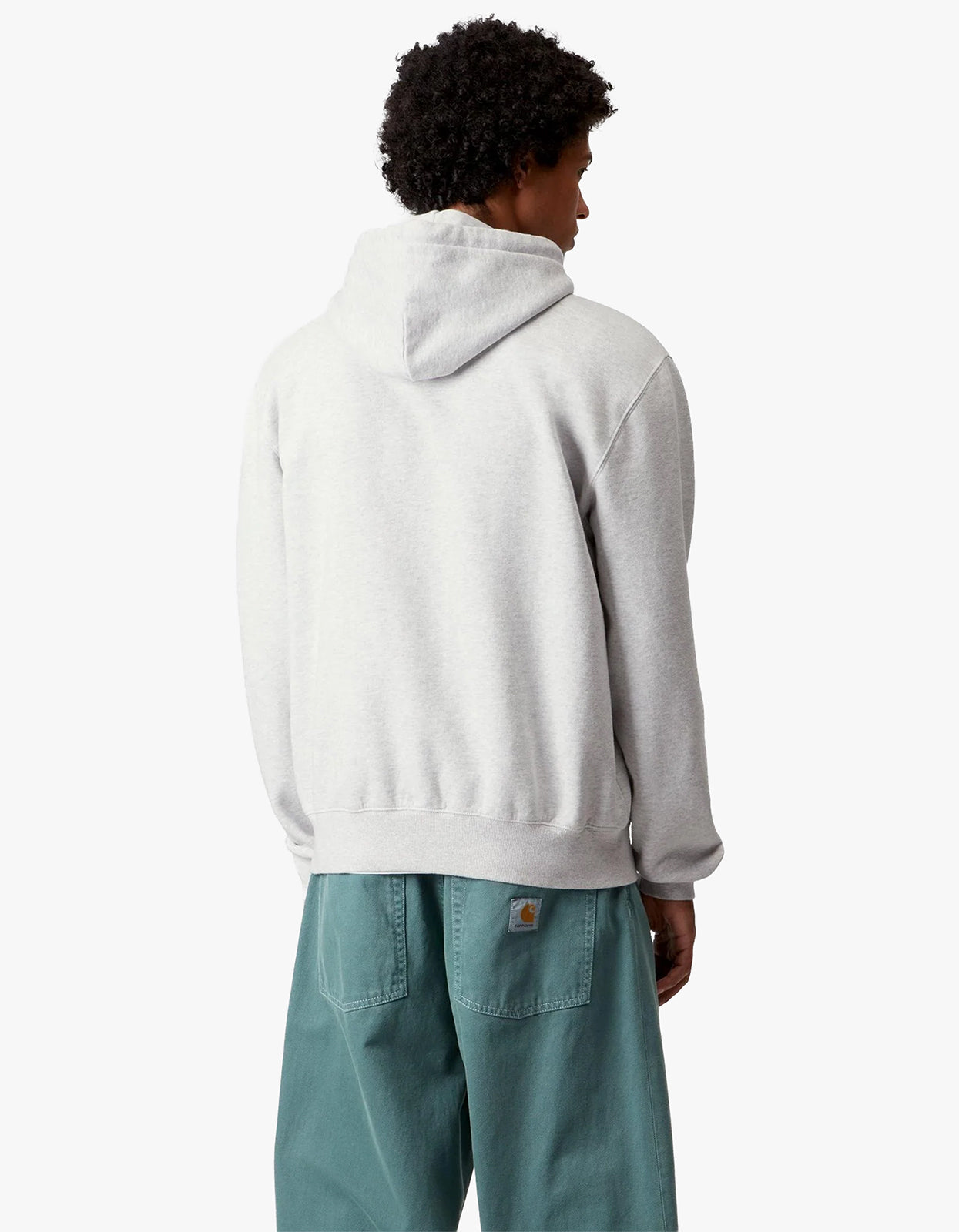 Hooded Wild Dog Sweat - Ash Heather