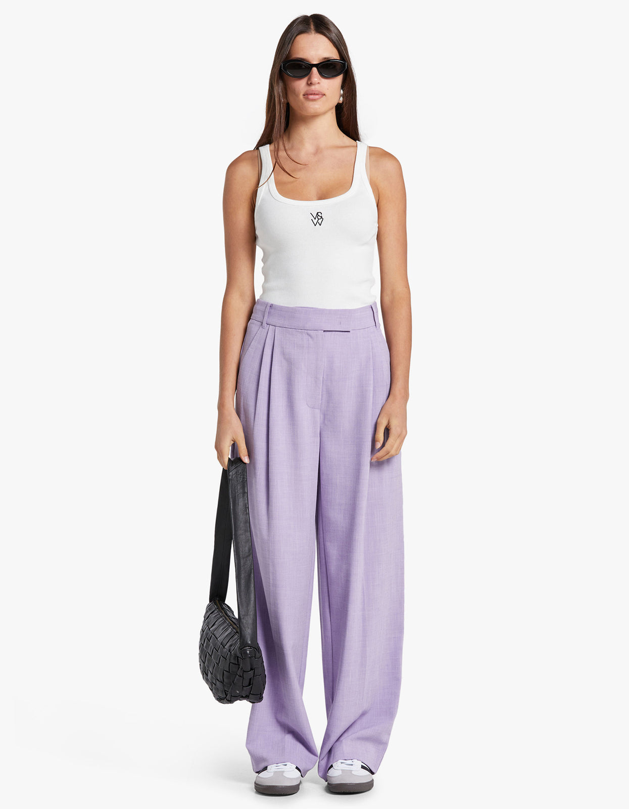 | Trouser Superette - Enora Lilac