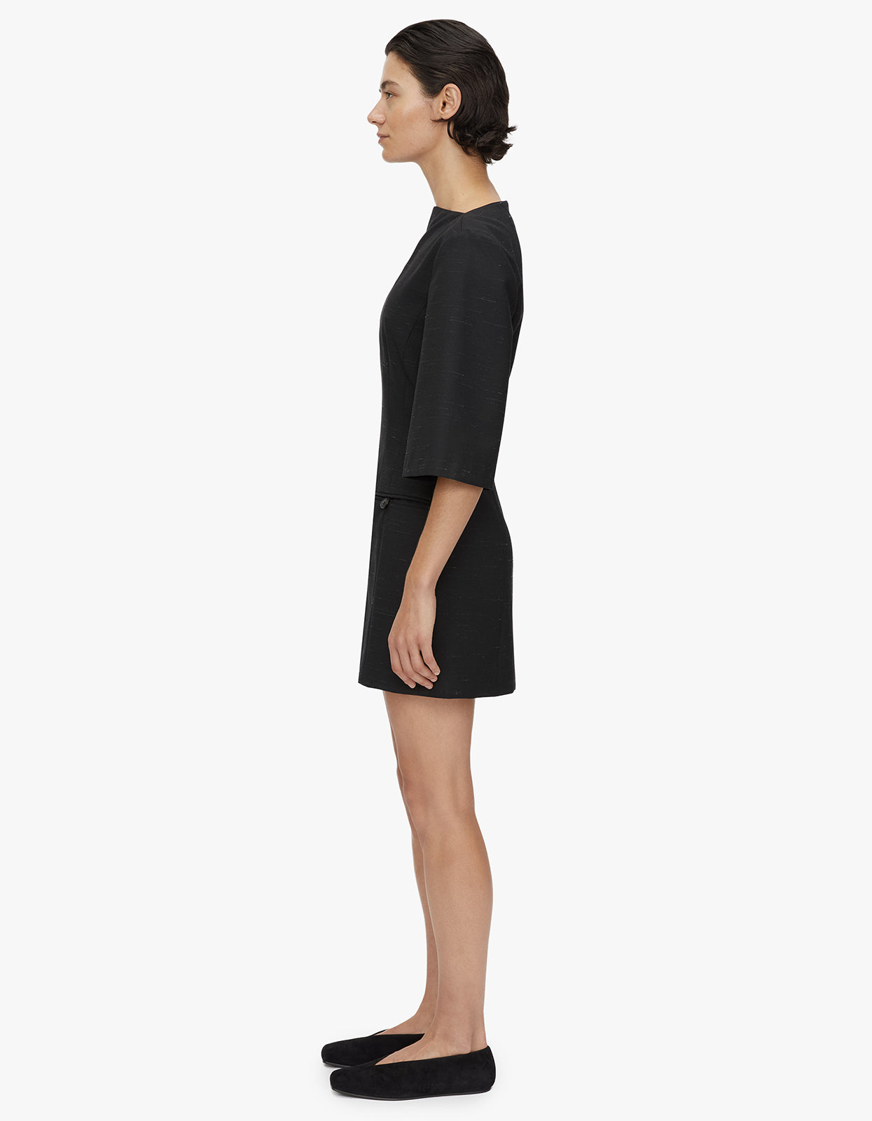 Aya Mini Dress - Black