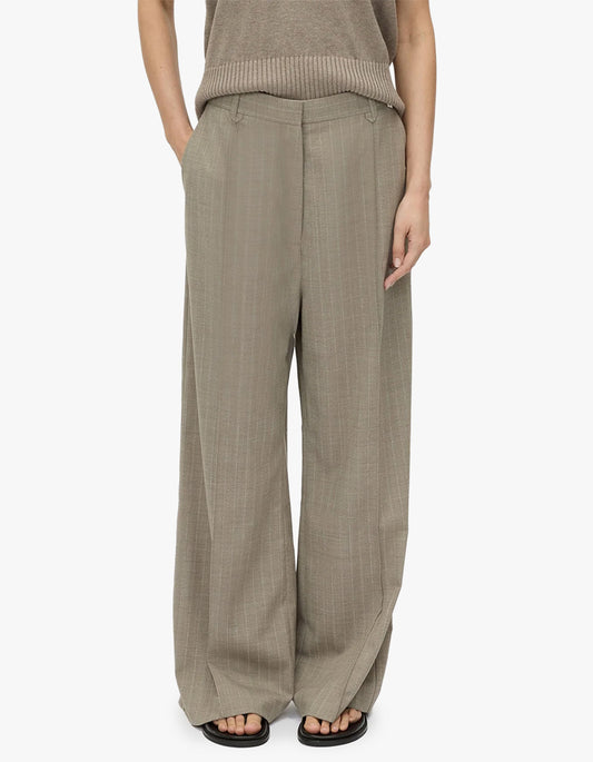 Arnelle Pant - Natual Pinstripe