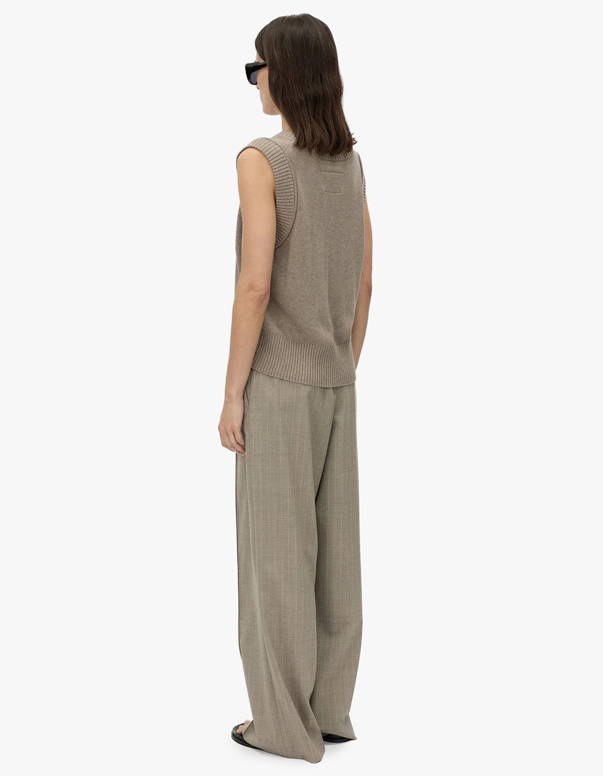 Arnelle Pant - Natual Pinstripe