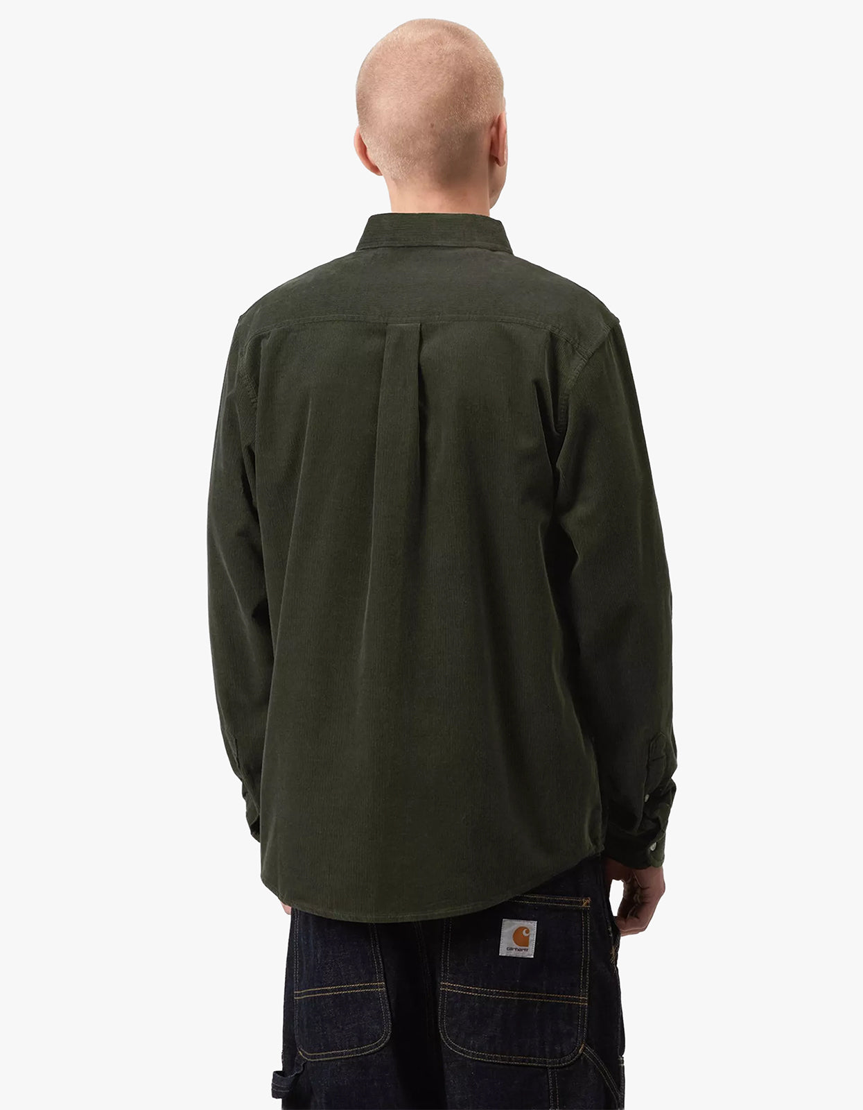L/S Madison Fine Cord Shirt - Opuntia/Wax