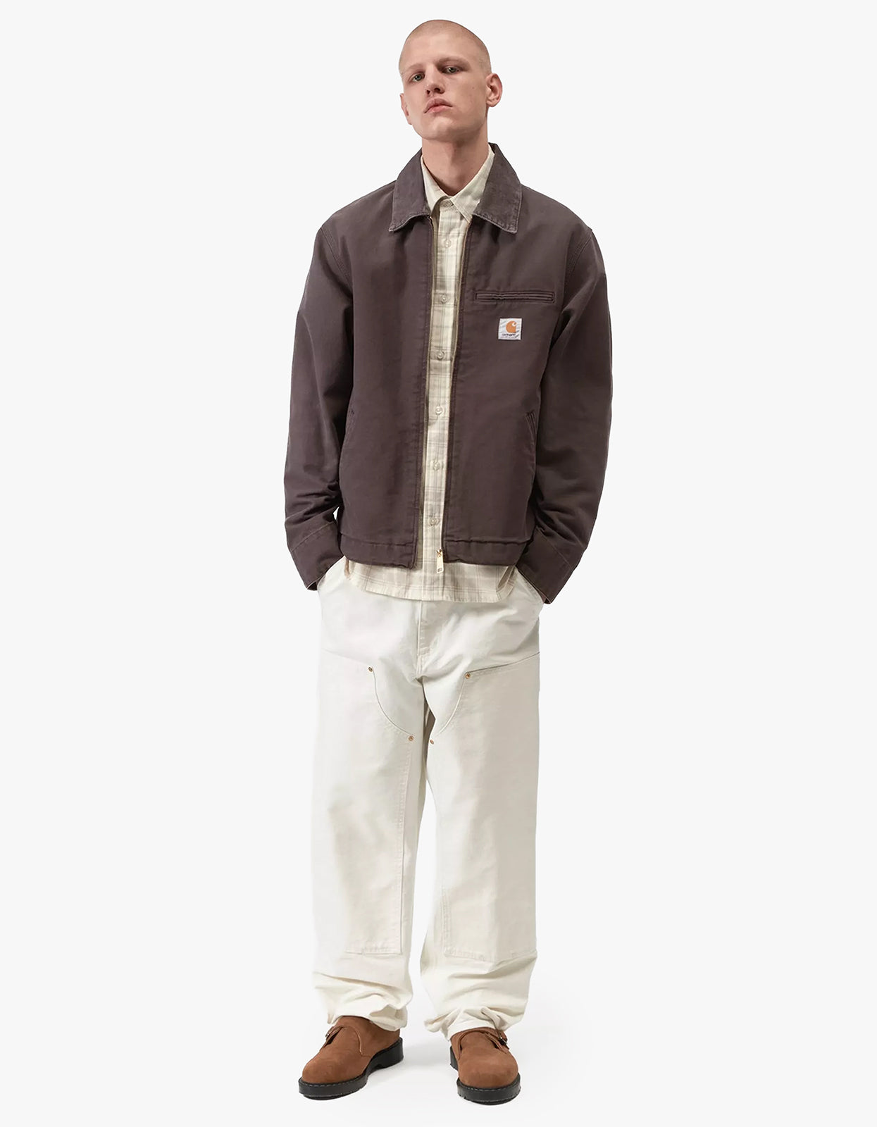 Detroit Jacket - Shale/Shale Stone Canvas