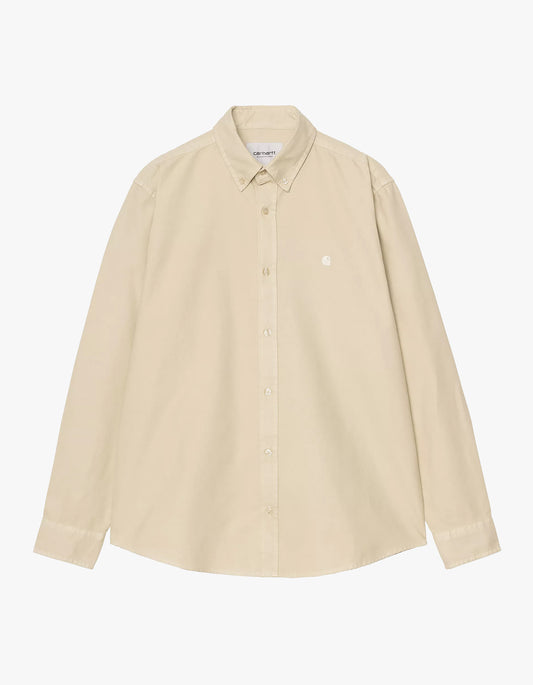 L/S Bolton Shirt - Barchan Garment Dyed