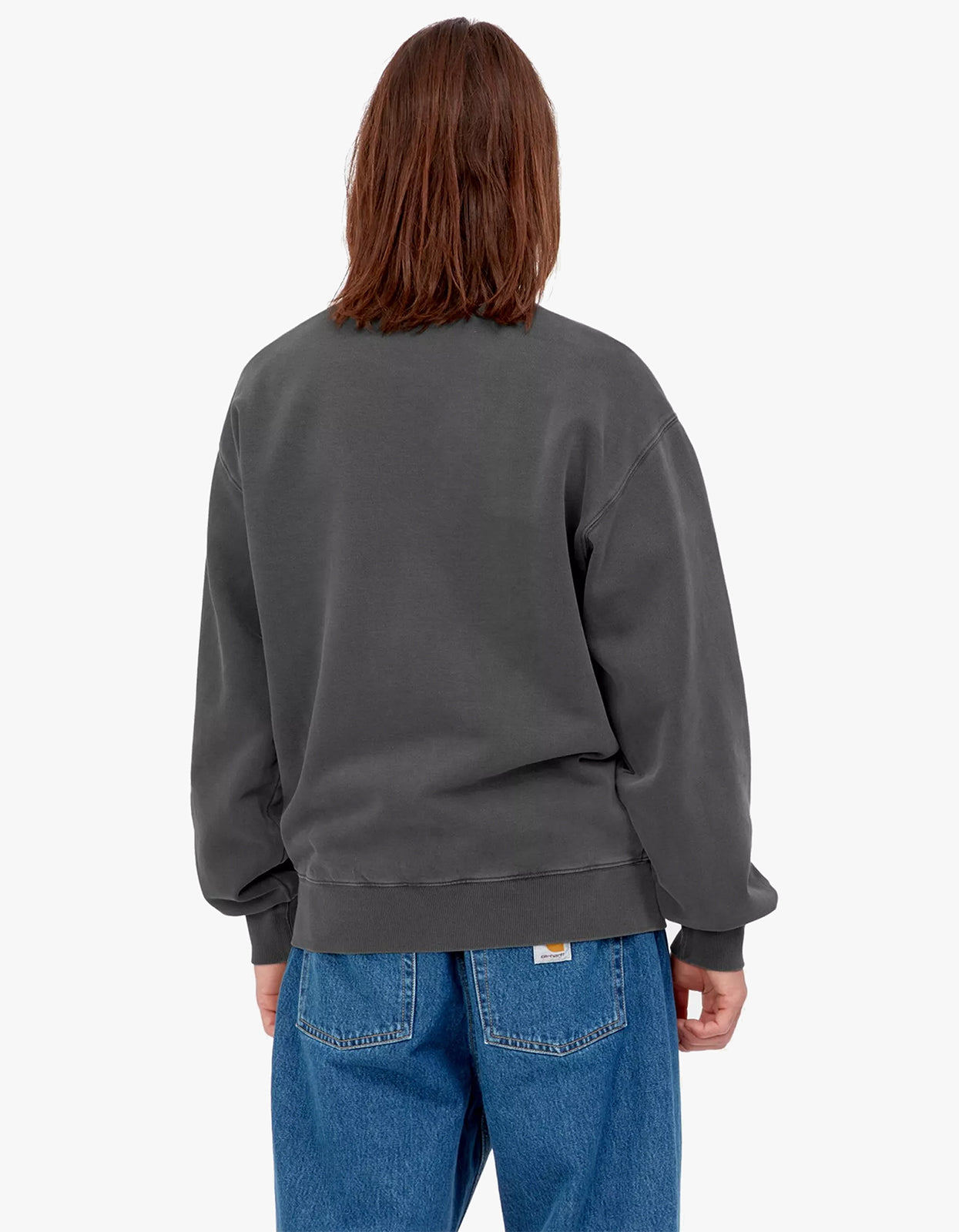 Nelson Sweat - Black Garment Dyed