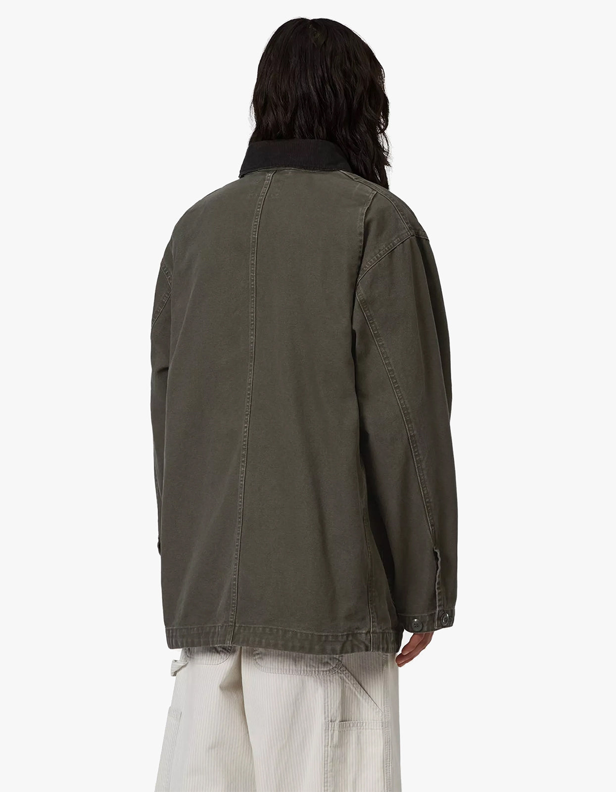Prescott Coat - Oxide Green/Black (Garment Dyed)