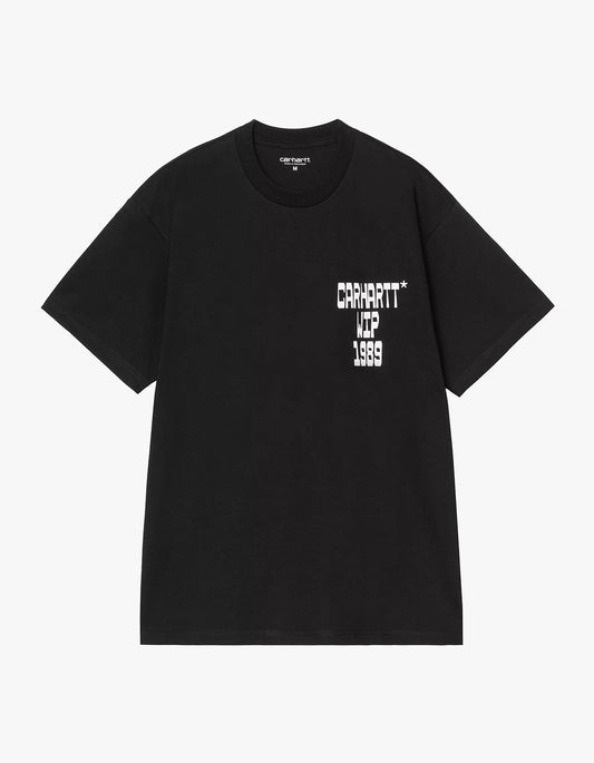 S/S Blocks T Shirt - Black