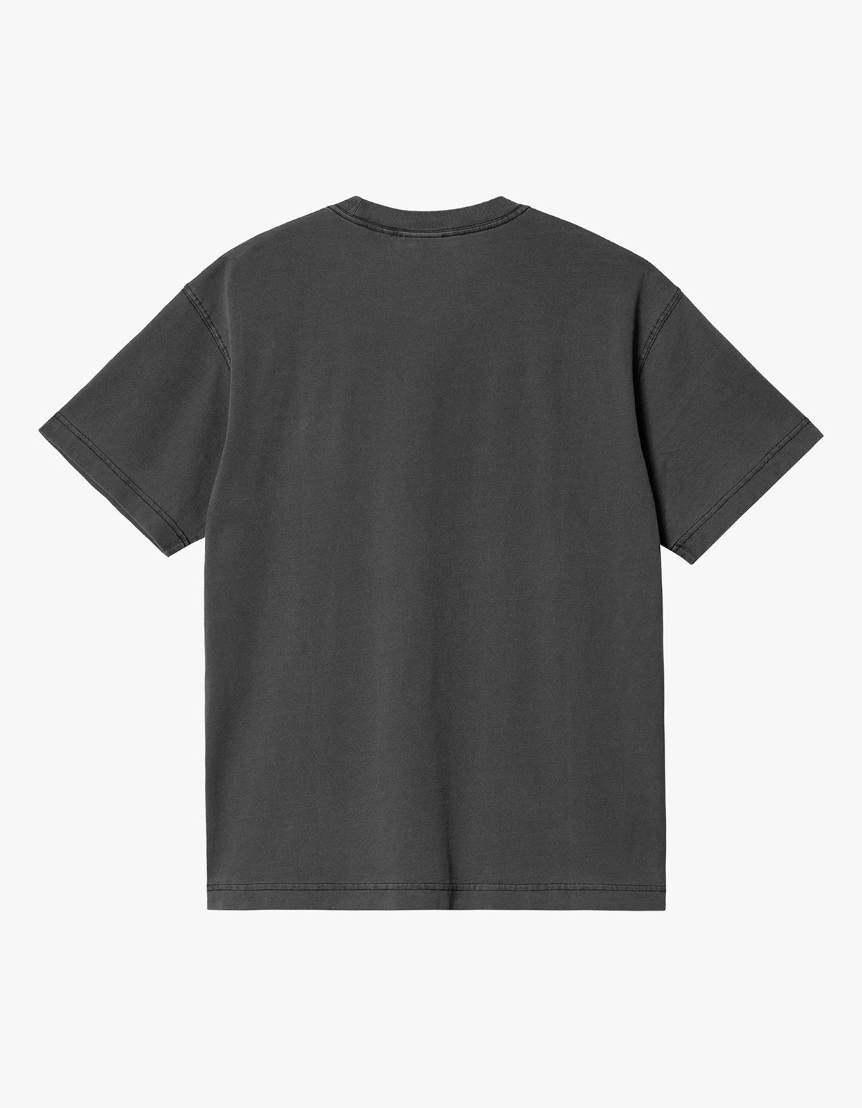 S/S Nelson T Shirt - Black Garment Dyed