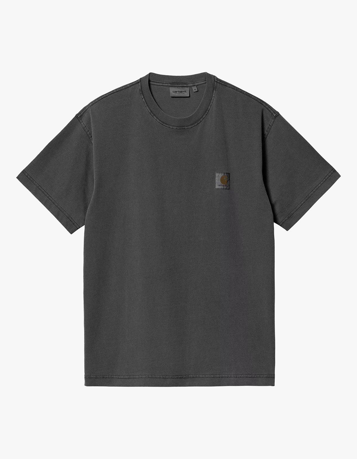 S/S Nelson T Shirt - Black Garment Dyed