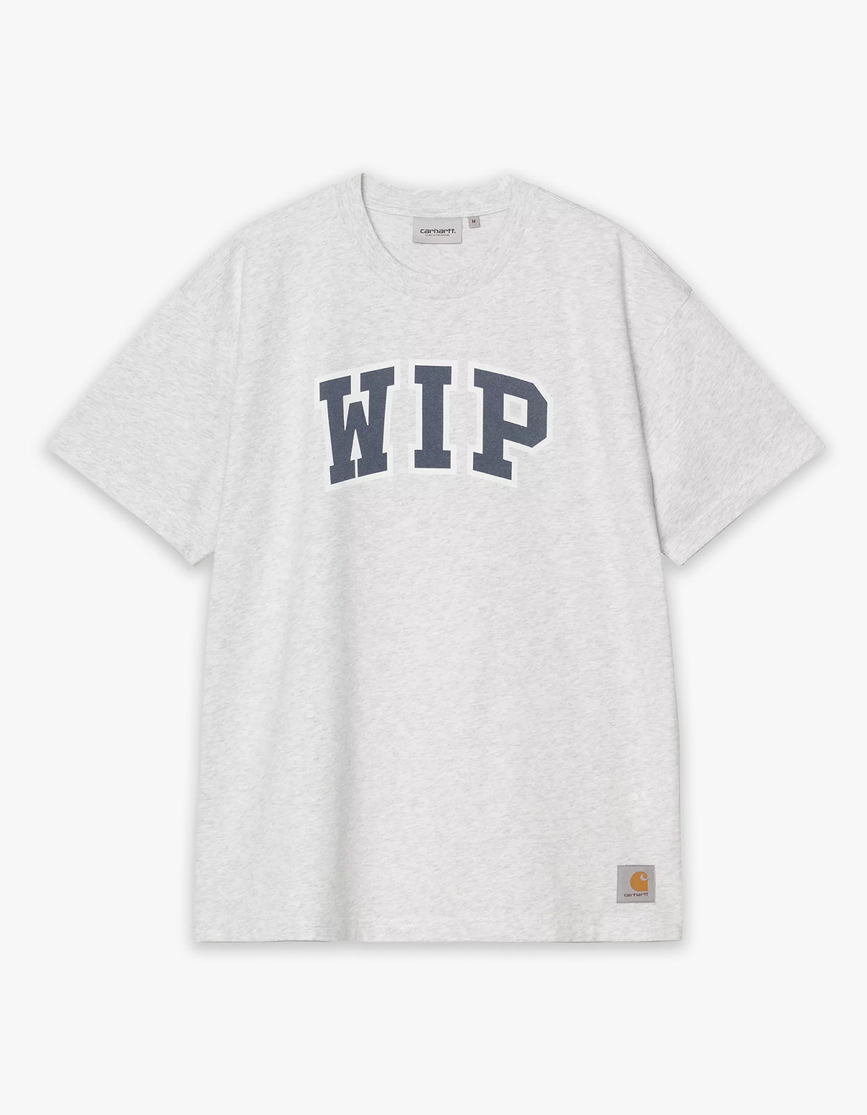 S/S WIP III T Shirt - Ash Heather Heavy Stone Wash