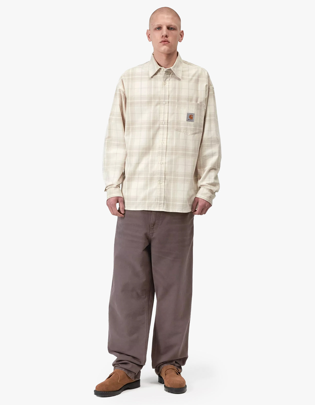 Single Knee Pant - Shale Stone Canvas