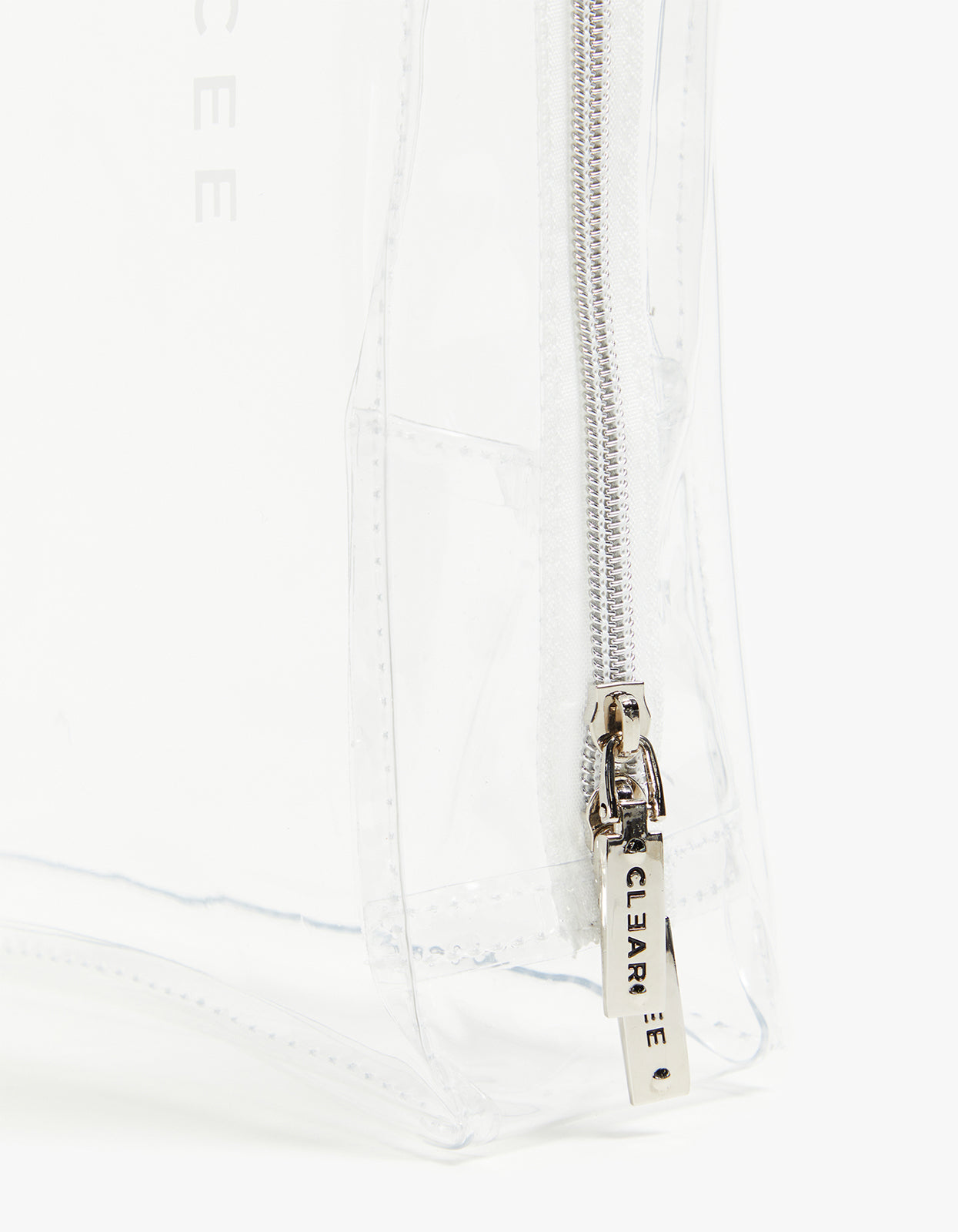 Clear Large Cosmetic Case - Transparent