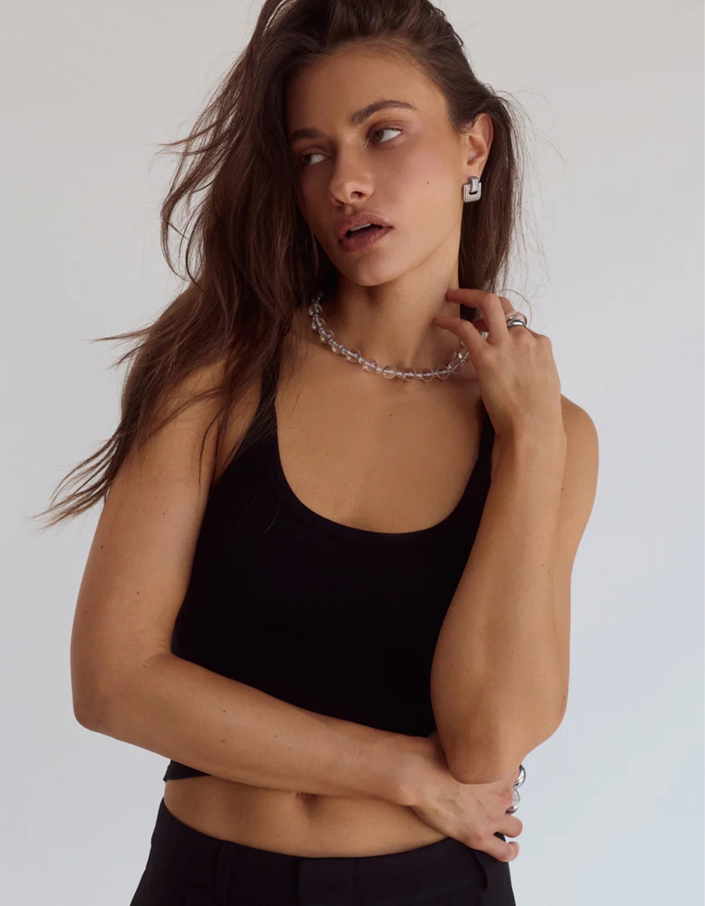 Cleo Necklace - Clear